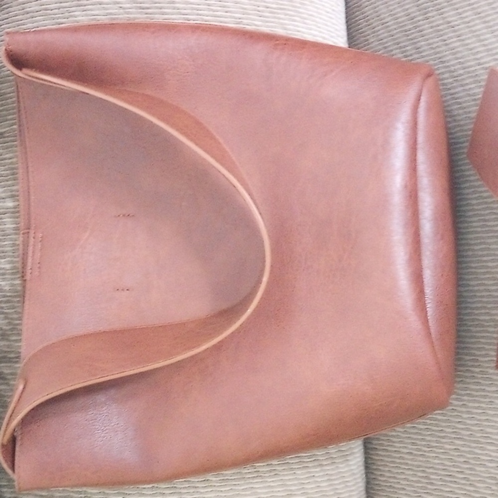 by Anthropologie Tote Bag Includes A Wallet Style Clutch - Picture 5 of 6